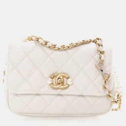 Chanel: Белая сумка 