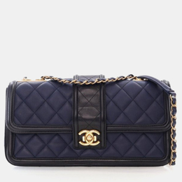 Chanel: Синяя сумка 