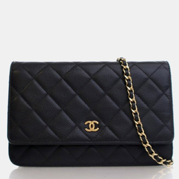 Chanel: Чёрный кошелёк 