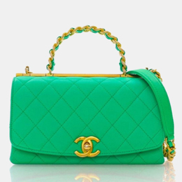 Chanel: Зелёная сумка 