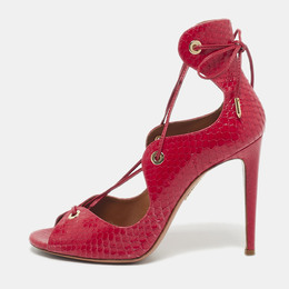 Aquazzura: Красные сандалии 