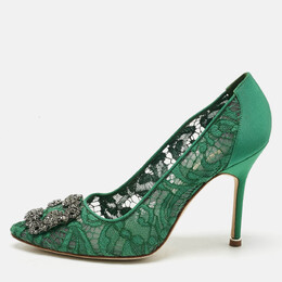Manolo Blahnik: Зелёные туфли  Hangisi