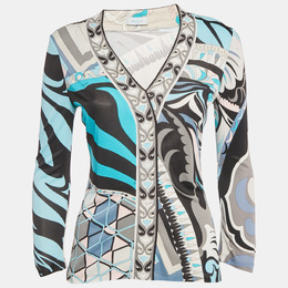 Emilio Pucci: Многоцветная блуза 