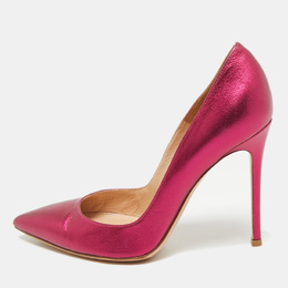 Gianvito Rossi: Розовые туфли  Plexi