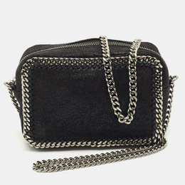 Stella McCartney: Чёрная сумка через плечо  Falabella