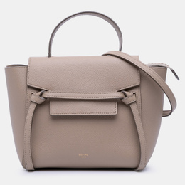 Celine: Коричневая поясная сумка 