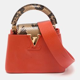 Louis Vuitton: Оранжевая сумка 
