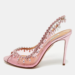 Aquazzura: Розовые туфли  Temptation
