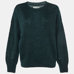 Isabel Marant Etoile: Зелёный свитер 