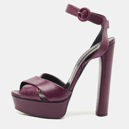Casadei: Фиолетовые сандалии 