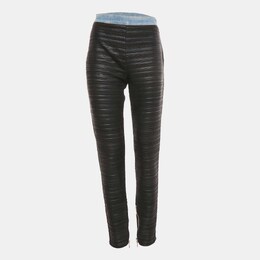 Balmain: Чёрные брюки 
