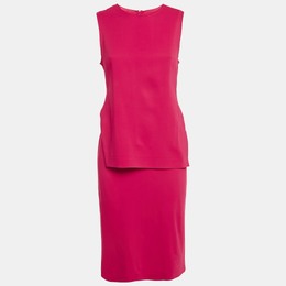 Sportmax: Розовое платье 
