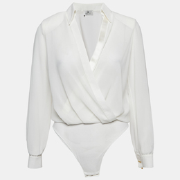 Elisabetta Franchi: Белый боди 