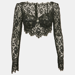 Dolce & Gabbana: Чёрный топ 