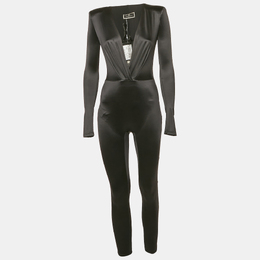 Elisabetta Franchi: Чёрный комбинезон 