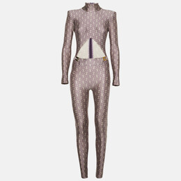 Elisabetta Franchi: Комбинезон с принтом 