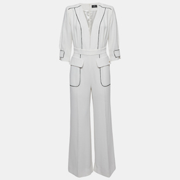 Elisabetta Franchi: Белый комбинезон 