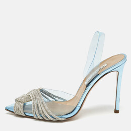 Aquazzura: Голубые туфли 