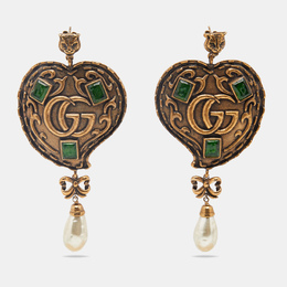 Gucci: Серьги  GG