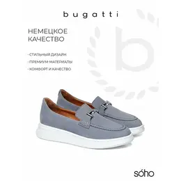 Bugatti: Голубые лоферы 