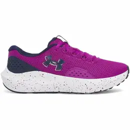 Under Armour: Фиолетовые кроссовки  Charged