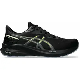 ASICS: Чёрные кроссовки 
