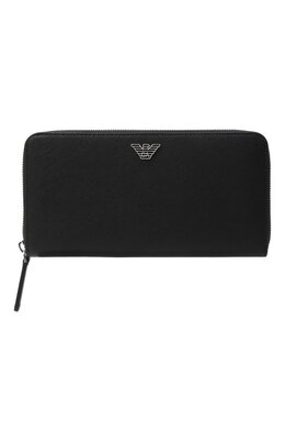 Emporio Armani: Чёрный кошелёк 