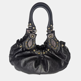 Gucci: Чёрная сумка 