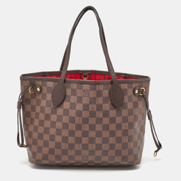 Louis Vuitton: Коричневая сумка  Neverfull