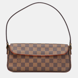 Louis Vuitton: Коричневая сумка  Recoleta