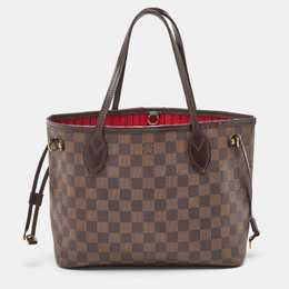 Louis Vuitton: Коричневая сумка  Neverfull