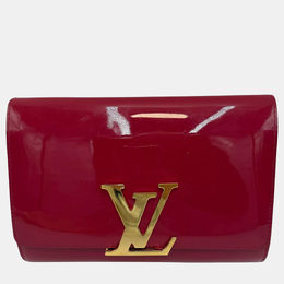 Louis Vuitton: Красный клатч 