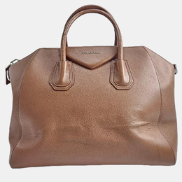 Givenchy: Коричневая сумка  Antigona