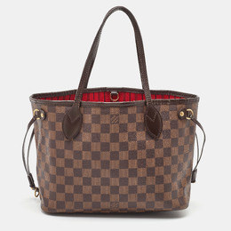 Louis Vuitton: Коричневая сумка  Neverfull