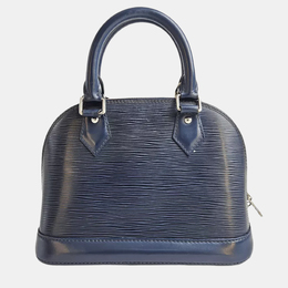 Louis Vuitton: Синяя сумка  Alma BB