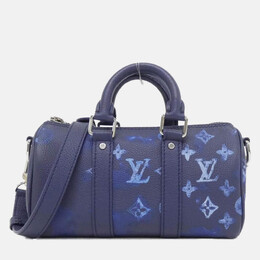 Louis Vuitton: Светлая сумка  Keepall