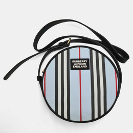 Burberry: Голубая сумка  Louise