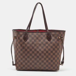 Louis Vuitton: Коричневая сумка  Neverfull MM