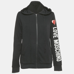 Love Moschino: Чёрный свитшот 