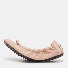 Tod's: Светлые балетки 