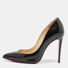 Christian Louboutin: Чёрные туфли  Pigalle