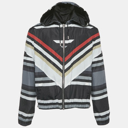 Givenchy: Чёрный пуховик 