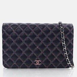 Chanel: Синий кошелёк 