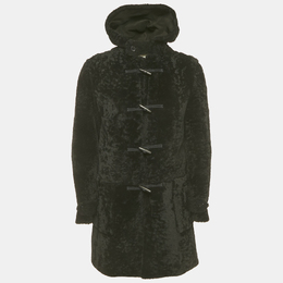 Saint Laurent Paris: Чёрное пальто 