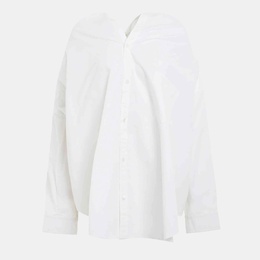 Balenciaga: Белая рубашка 