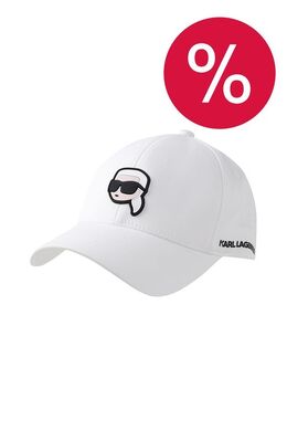 Karl Lagerfeld: Белая кепка 