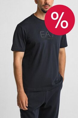 Ea7: Хлопковая футболка 