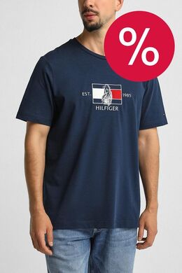Tommy Hilfiger: Хлопковая футболка 