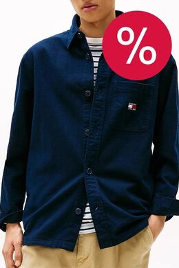 Tommy Jeans: Хлопковая рубашка 