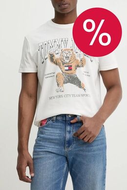 Tommy Jeans: Хлопковая футболка 
